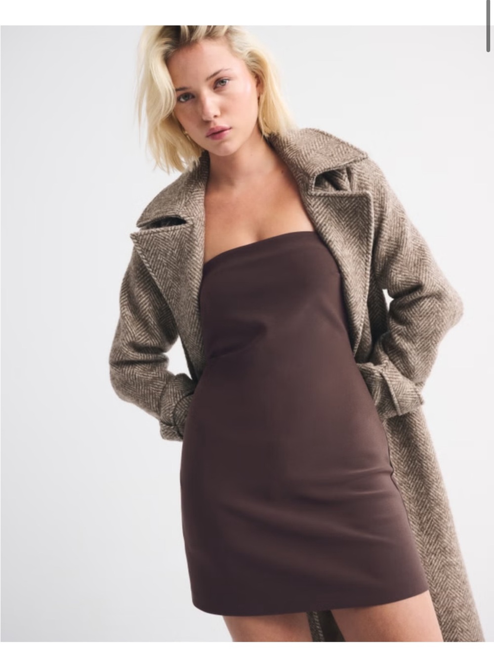 NWT A&F Scarlett Strapless Skort Dress